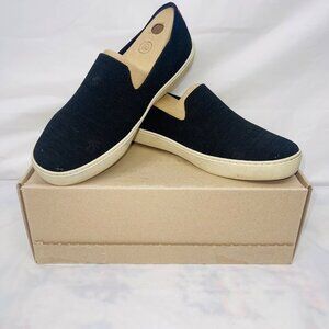 Rothy's The Original Slip-On Knit Sneakers in Black Size 11